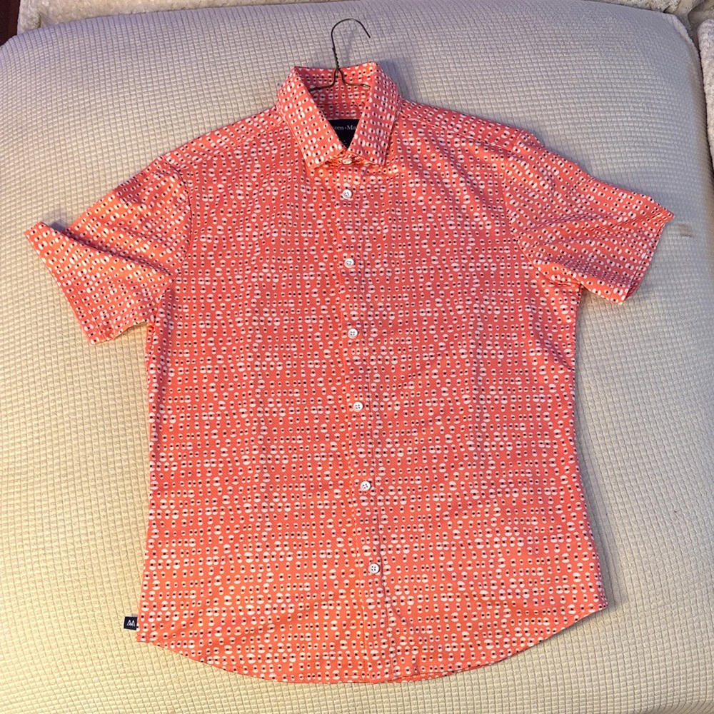 Mizzen + Main Shirt Sleeve Button Up